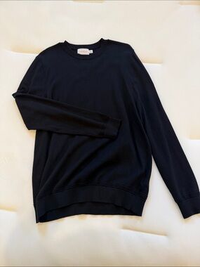 Topman Black Crewneck Sweater - Classic Knit